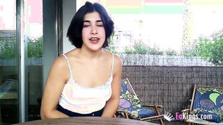 Amatőr tini spiné kefélése