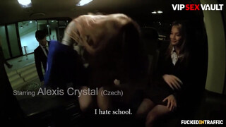 FUCKEDINTRAFFIC - Alexis baszható pici hátsója