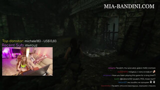 Gamer csajszi hátsó bejáratba tolva