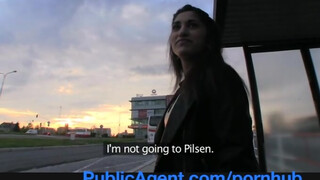 PublicAgent - izgató ázsiai bige felszedve a buszmegállóban