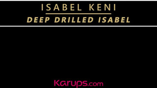 Isabel Keni megrakva méretes dákóval - Karups