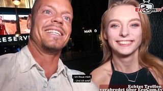 Német pornófilmes csábítja a turista faszit igazi dugásra