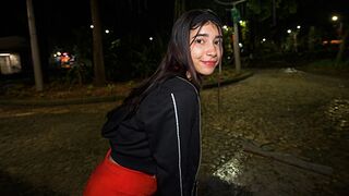 Nyilvános felszedés vad hármasban végződik, amikor beleegyezett az seggbe