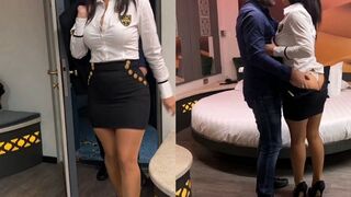 Végre megbasztam a hatalmas didkós hatalmas seggű milf titkárnőmet a hotel szobában