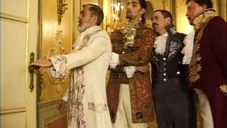 La Maschera di Ferro legelső epizód retro pornó Chris Charming méretes farkával és kicsike cickós picsa análjával